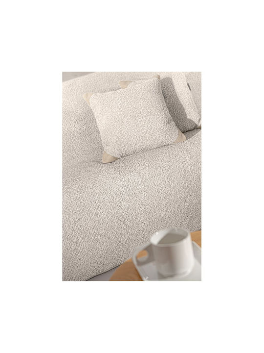 Guy Laroche Lama Three-Seater Sofa Throw Jacquard 170x300cm Beige