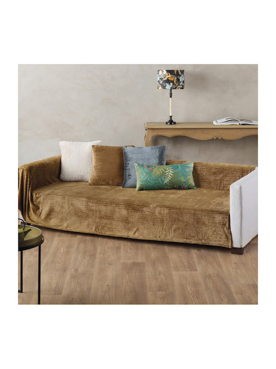 Kentia Kameron Dreisitzer-Sofa Wurf Fleece 180x280cm