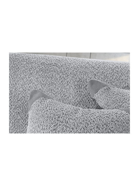 Guy Laroche Lama Three-Seater Sofa Throw Jacquard 170x300cm Silver