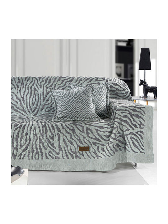 Guy Laroche Orion Ριχτάρι Πολυθρόνας Δύο 'Οψεων Chenille 180x150εκ. Ocean 1133030122016