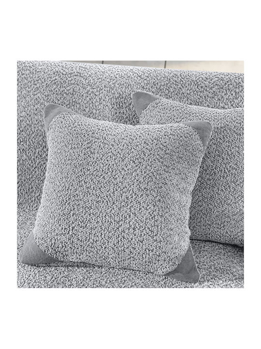Guy Laroche Lama Ριχτάρι Πολυθρόνας Ζακάρ 170x150εκ. Silver 1133086224012