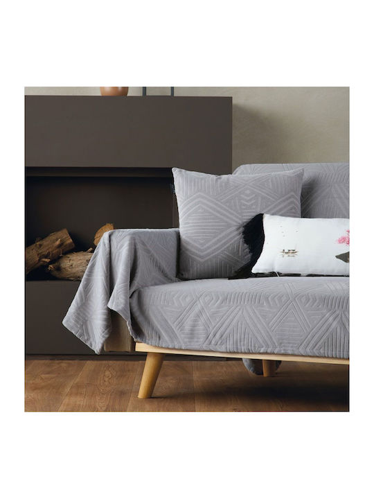 Kentia Delilah Ριχτάρι Διθέσιου Καναπέ Fleece 180x240εκ. 22