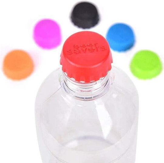 Επαναχρησιμοποιήσιμο Καπάκι Μπουκαλιού Silica Gel 6τμχ 6kzn113