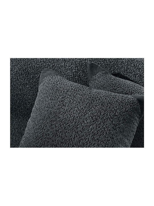 Guy Laroche Lama Ριχτάρι Πολυθρόνας Ζακάρ 170x150εκ. Anthracite 1133086224013