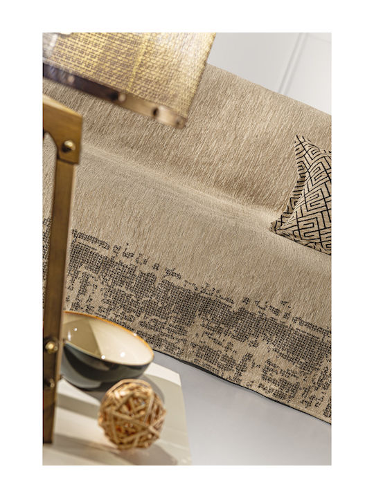 Guy Laroche Perth Sesselüberwurf Chenille 180x150cm Goldene