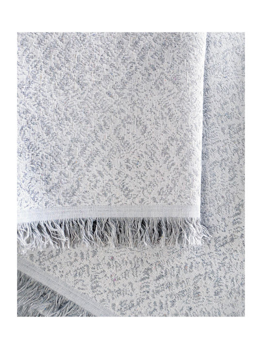 Rythmos Fabio Decken & Couchdecken Viersitzer-Sofa Überwurf Jacquard 180x330cm Beiges