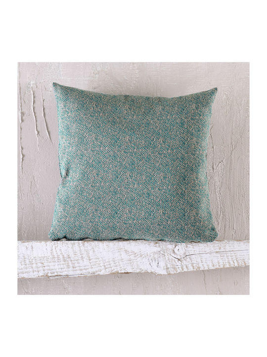 Rythmos Rythmos Four-Seater Sofa Throw Jacquard 180x330cm Petrol Blue