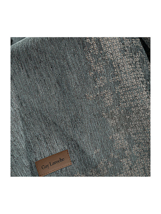 Guy Laroche Perth Ριχτάρι Πολυθρόνας Chenille 180x150εκ. Petrol