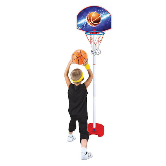 Indoor & Outdoor Basketball Hoop with Stand & Ball