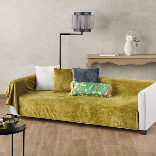 Kentia Kameron Ριχτάρι Διθέσιου Καναπέ Fleece 180x250εκ. 36