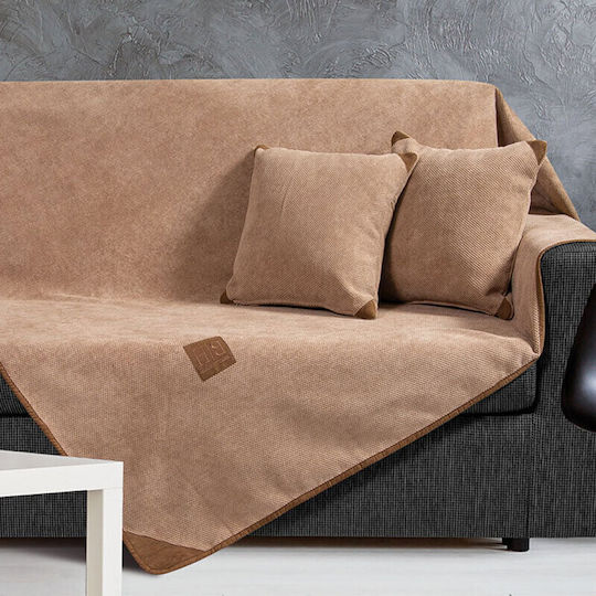 Beauty Home Ριχτάρι Τετραθέσιου Καναπέ Βελουτέ 180x350εκ. Velour Land