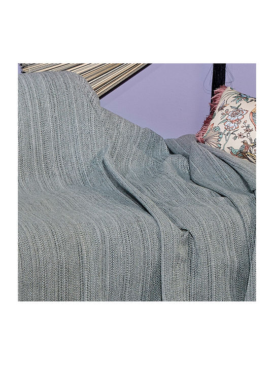 Kentia Grant Ριχτάρι Πολυθρόνας Chenille 170x180εκ. 22 Grey 000073509