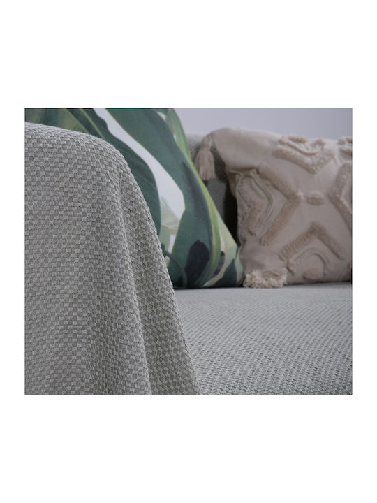Nef-Nef Homeware Betty Three-Seater Sofa Throw Jacquard 180x300cm Mauve