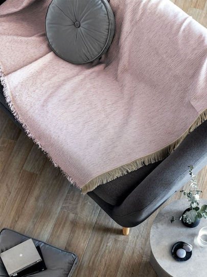 Palamaiki Agnes Διθέσιου Καναπέ Π180xΜ250cm Pink