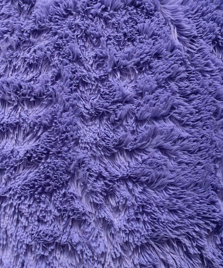 Silk Fashion 5336 Ριχτάρι Πολυθρόνας Γούνινο 145x195εκ. Μωβ