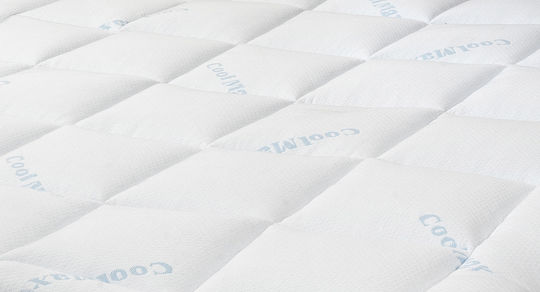 Beauty Home Mattress Topper Cool Max Art King Size Foam 200x200cm