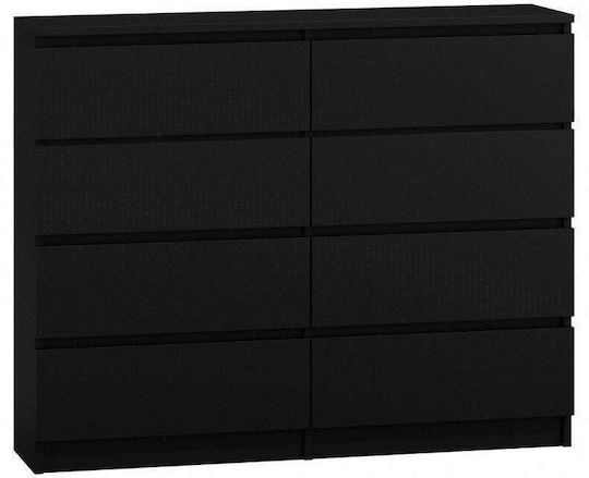Συρταριέρα Креватокамарас Дървена Czern с 8 чекмеджета CZERŃ 120x40x97бр