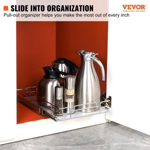 Vevor Ραφιέρα Ντουλαπιού Inox 30x43εκ. Ασημί