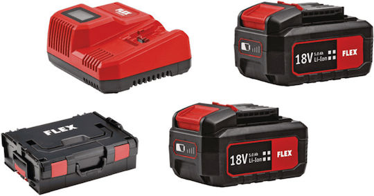 Flex 530233 Μπουλονόκλειδο Μπαταρίας 18V 2x5Ah με Υποδοχή 1/2"
