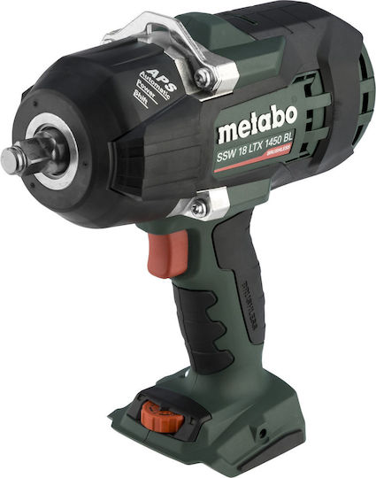 Metabo SSW 18 LTX 1450 Brushless Μπουλονόκλειδο Μπαταρίας 18V Solo με Υποδοχή 1/2"