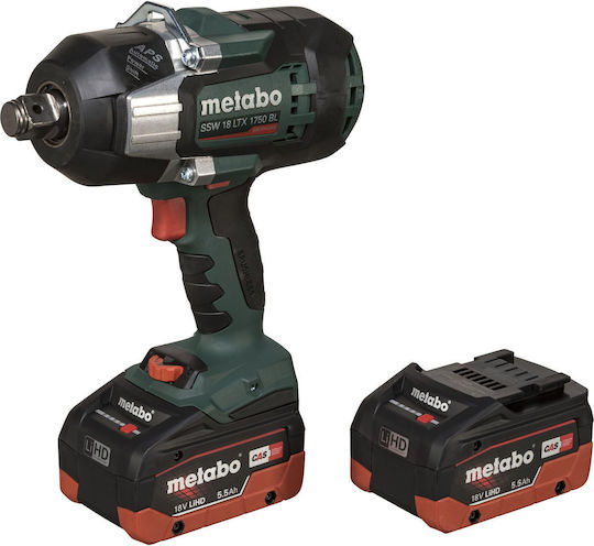 Metabo Ssw 18 Ltx 1750 Brushless Schlagschrauber Akku 18V mit Aufnahme 3/4"