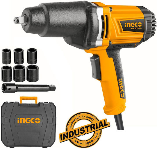 Ingco Impact Wrench Electric 1050W with Socket 1/2"