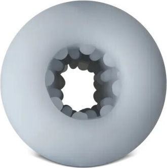 10-speed Vibrator mit Fernbedienung 10.2cm Schwarz