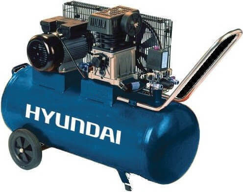 Hyundai H201L Μονοφασικό Κομπρεσέρ Αέρος με Ισχύ 3hp και Αεροφυλάκιο 200lt