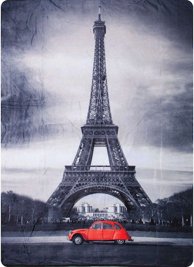 Borea Eiffel Decke Fleece Einzeln 160x220cm