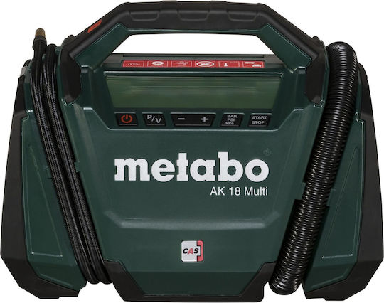 Metabo Τρόμπα Αυτοκινήτου Επαναφορτιζόμενη χωρίς Μπαταρία 18V