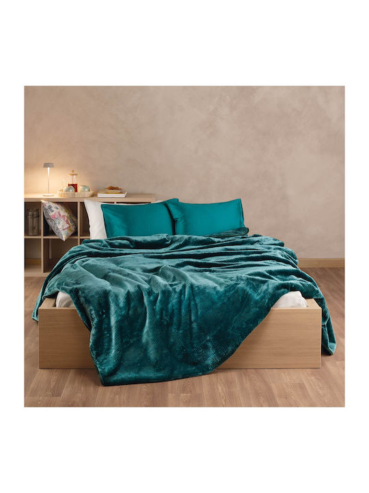 Kentia Bella Κουβέρτα Βελουτέ King Size 260x240εκ.