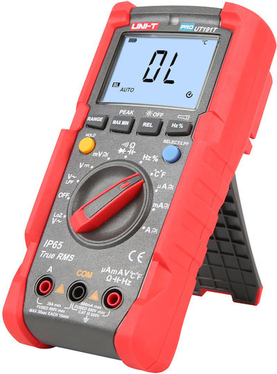 Uni-T Digitales Multimeter Wahre Effektivwert mit AC / DC / Widerstand / Kapazität / Temperaturmessung UT191T
