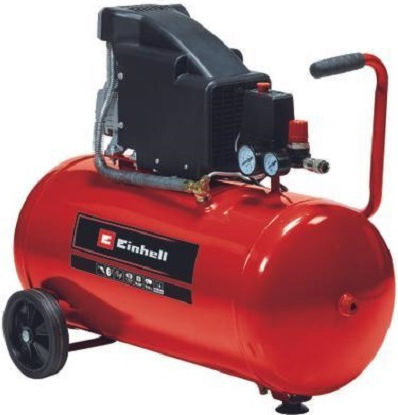 Einhell TC-AC 190/50/8 Еднофазен Въздушен компресор 75дБ с Мощност 2к.с и Резервоар 50лт 4007332
