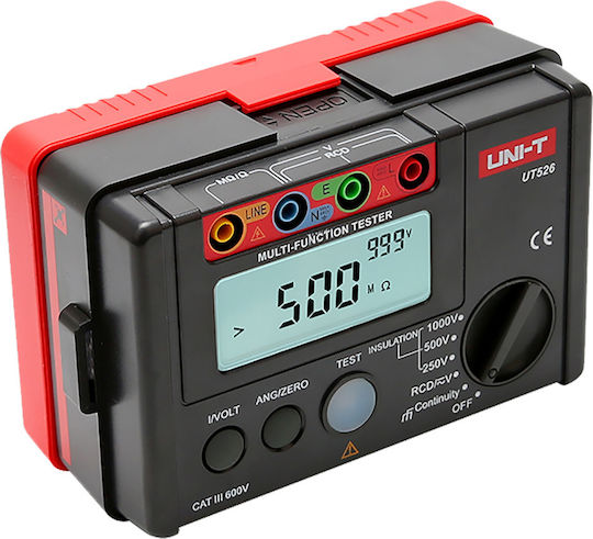 Uni-T Digitales Multimeter mit Summer mit AC / DC / Widerstandsmessung UT526
