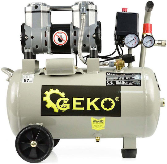 Geko Einphasig Luftkompressor mit Lufttank 24Es G80335