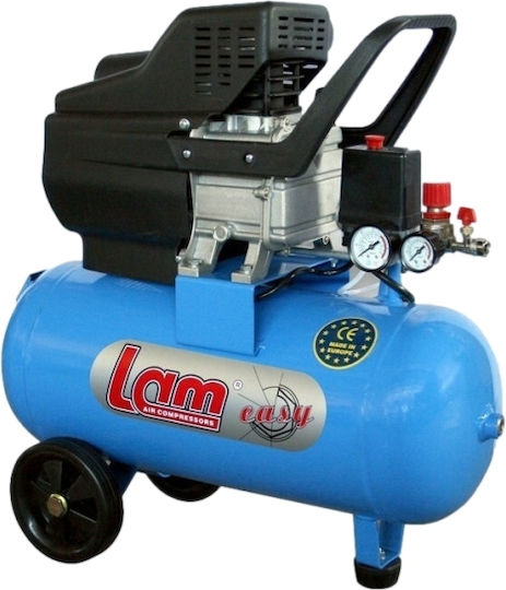 Lam Easy Μονοφασικό Κομπρεσέρ Αέρος με Ισχύ 2.5hp και Αεροφυλάκιο 50lt