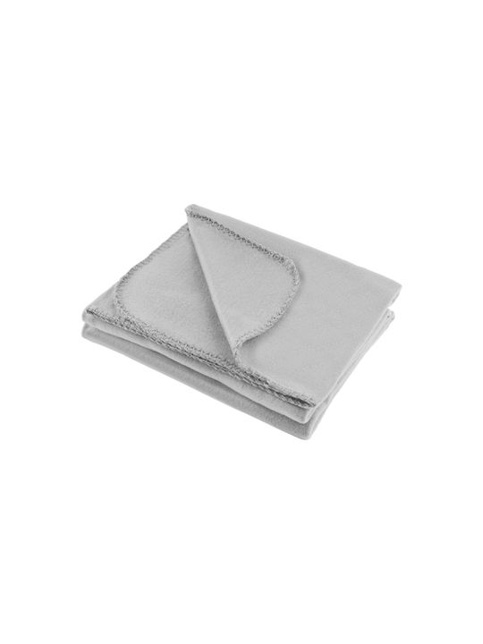 Teesa Pătură Polar Fleece Canapea 130x150 cm Gri