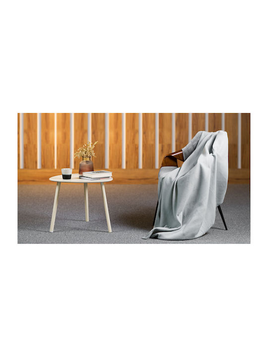 Teesa Pătură Polar Fleece Canapea 130x150 cm Gri