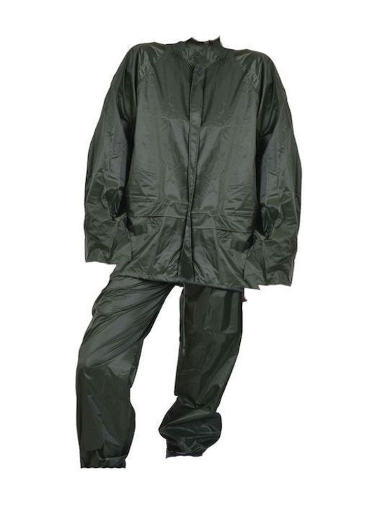 Ergo Waterproof and Windproof Work Suit Green