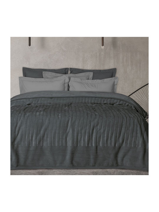 Das Home 1349 Samtdecke Moni 160x240cm Graphit