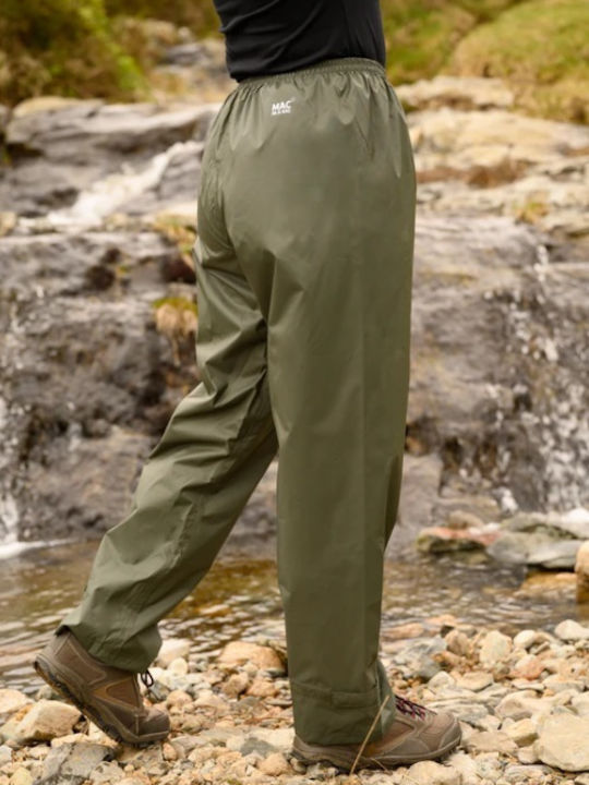 MAC In a Sac Αδιάβροχο και Αντιανεμικό Ανδρικό Παντελόνι Εργασίας Χακί