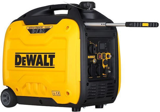 DEWALT Silent Generator Suitcase Inverter Gasoline with Handle, Wheels, and Maximum Power 4.2kVA