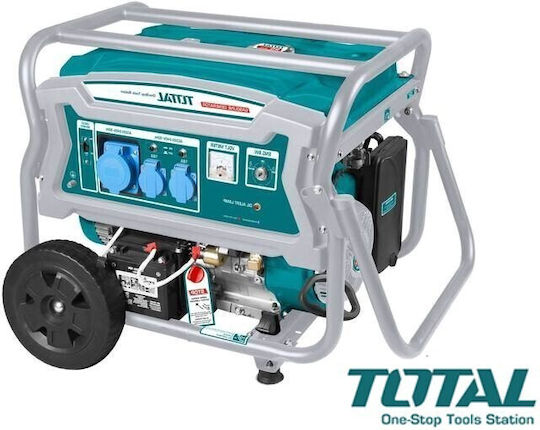 Total Generators Benzin mit Rädern und maximaler Leistung 6.2kVA