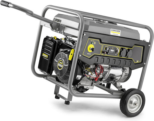 Karcher PGG 3/1 Γεννήτρια Βενζίνης Τετράχρονη με Χειροκίνητη - Ηλεκτρική Μίζα, Ρόδες και Μέγιστη Ισχύ 2.8kVA