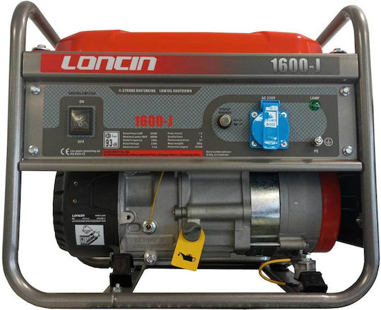 Loncin Γεννήτρια Βενζίνης Τετράχρονη με Μέγιστη Ισχύ 1.1kVA