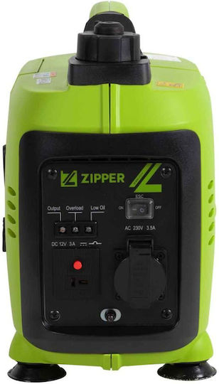 Zipper Тиха Генератор Куфар Inverter Бензин (четиритактов)