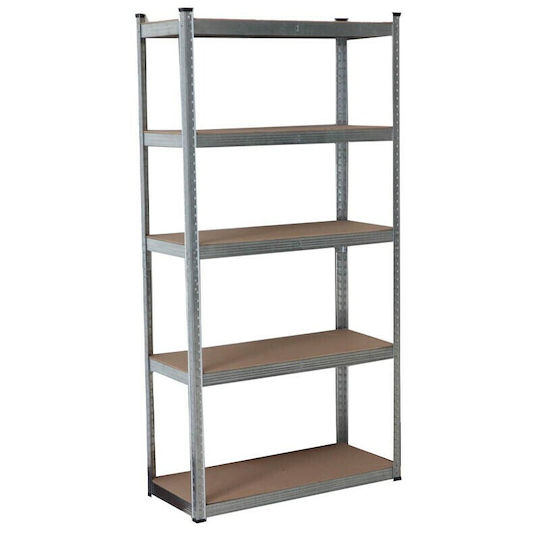Bormann BSR1900 Ραφιέρα Dexion Γαλβανιζέ 90x40x190εκ. με 5 Ράφια Συνολικής Αντοχής 875kg