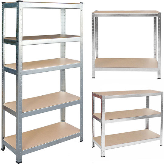Humberg HR-812 Dexion Rack 90x40x180cm with 5 Shelves Total Load Capacity 875kg
