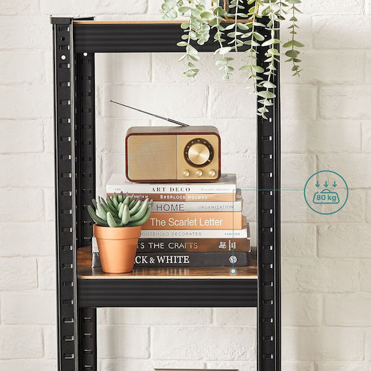 Songmics Ραφιέρα Dexion 37x37x150εκ. με 5 Ράφια Συνολικής Αντοχής 2000kg