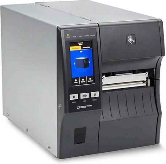 Zebra ZT411 Label Printer Thermal Transfer USB, Serial, Bluetooth, Ethernet 203 dpi